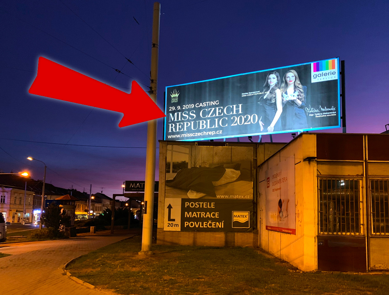 Bigboard Masarykova OBI č. 504